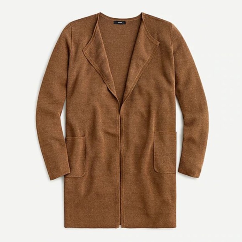 J. Crew Women's Brown Cardigan Sweater